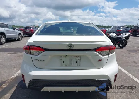 2020 Toyota Corolla Se z USA, uszkodzony, nr VIN JTDS4RCE3LJ027491